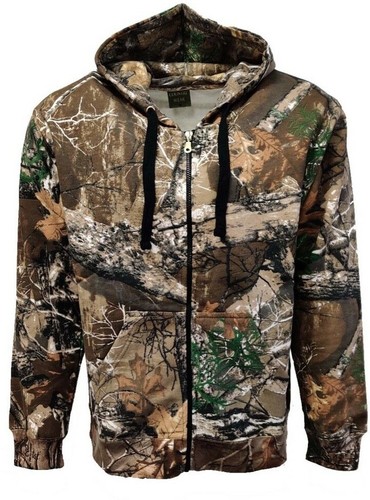 Mens jungle print zip hoody - jungle,
