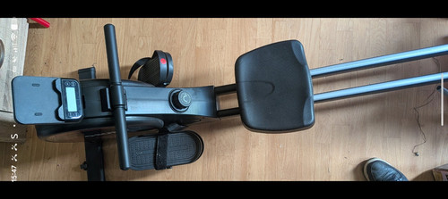 Mosuny rowing machine with - machine, lcd