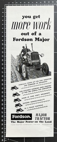 Fordson major tractor 1950 - fordson,