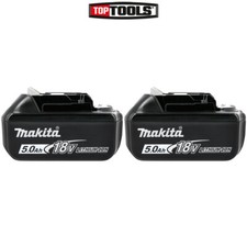 Genuine Makita BL1850B 18v 5.0Ah Li-ion LXT Battery Pack of 2