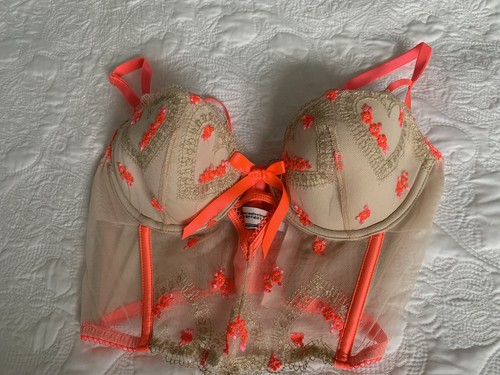 Victoria secrets coral corset - secrets,