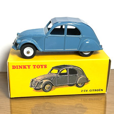 DINKY Citroen 2CV AZ,  1/43, no. 535/24T by Atlas, MIB.