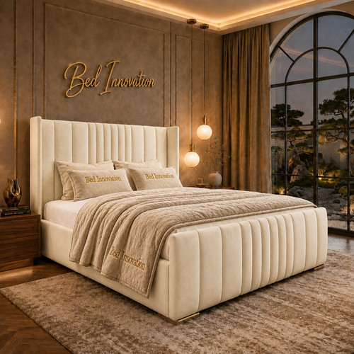 Ottoman storage bed panel - storage,