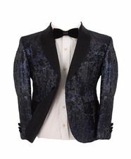 Boys Jacquard Pattern Tuxedo