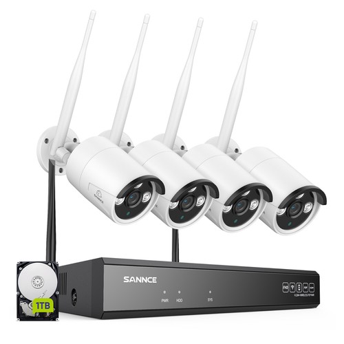 3mp sannce wireless cctv - 3mp,
