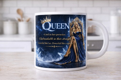Queen ice mug - mug, –