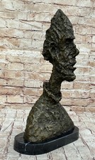 Signed Gia Abstract man Bust