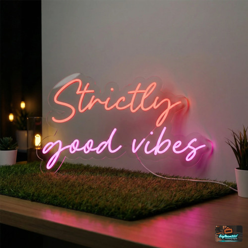 Strictly good vibes led neon - good,