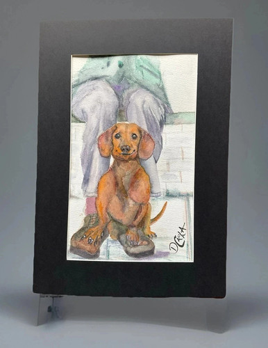 Original hand watercolour - original,