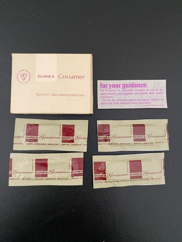 Rare vintage durex gossamer - durex,