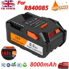 8000mAh Li-ion Battery For Ridgid AEG 18V L1830R L1815R B1820R B1814G R840087