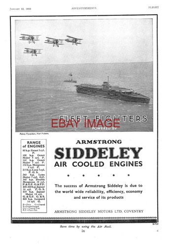 1933 advert for fairey - 1933,