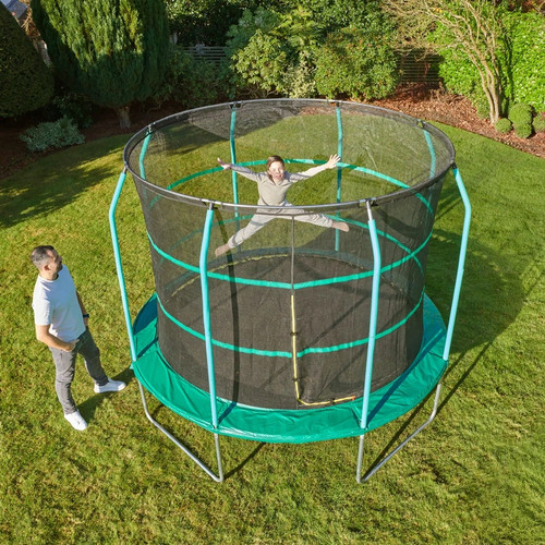 10ft trampoline with - 10ft, enclosure