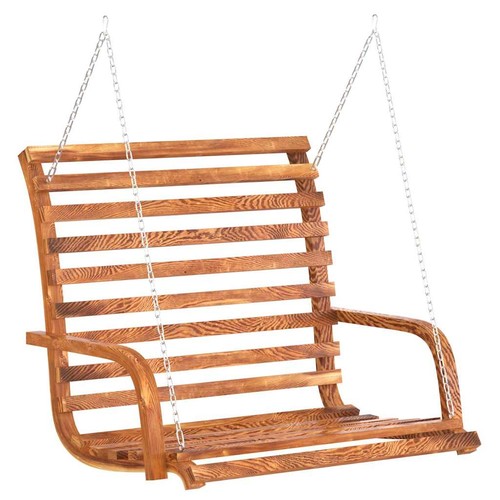 Vidaxl solid bent wood swing - vidaxl,