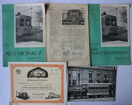 Trams 1950s sncv belgian - 1950s,,