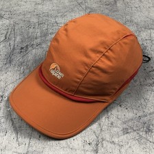 Lowe Alpine Trekking Outdoor Hiking Orange Red Men’s Cap Hat size OSFA gorpcore