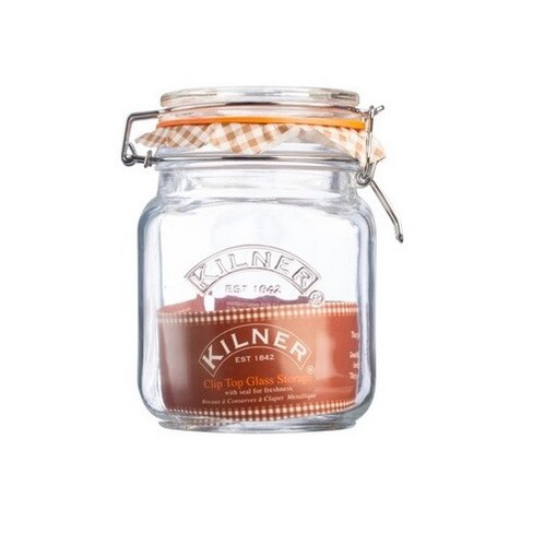 Kilner square clip top - square,
