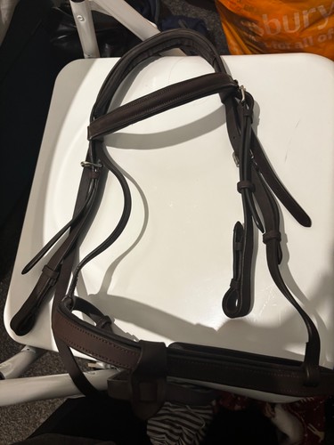 Brown bridle cob sized - brown,