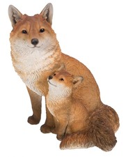 Mother Fox & Cub - Lifelike