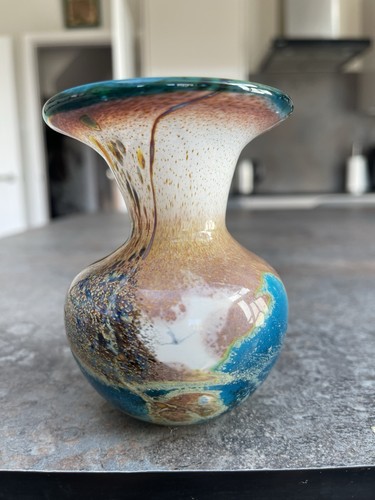Vintage early mdina glass - vintage, vase