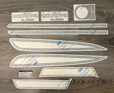 1976 GL1000 SULFUR YELLOW KIT DECALS GOLDWING GL 1000