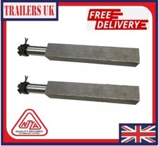  Trailer Axle Set 2 x Square