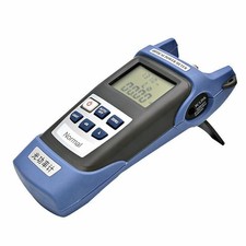 Handheld Fiber Optic Power Meter Tester Optical Light Source 800-1700nm FC/SC