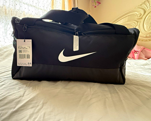Nike black white - nike, duffle