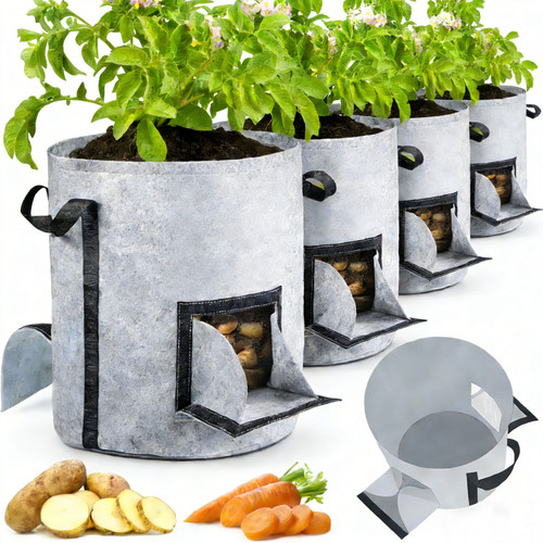 4pack gallon grow bags - 4pack,