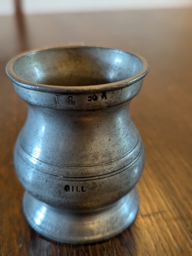 Antique gill measure gaskell - measure,