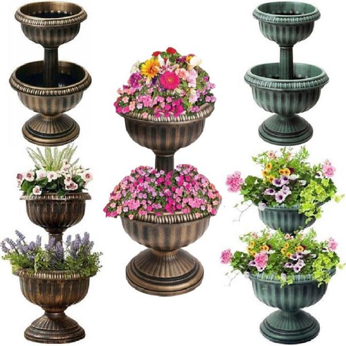 Tier garden planter - planter, flowers