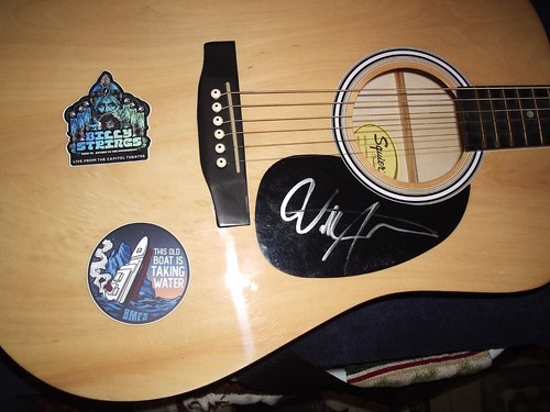 Billy strings signed guitar - billy,