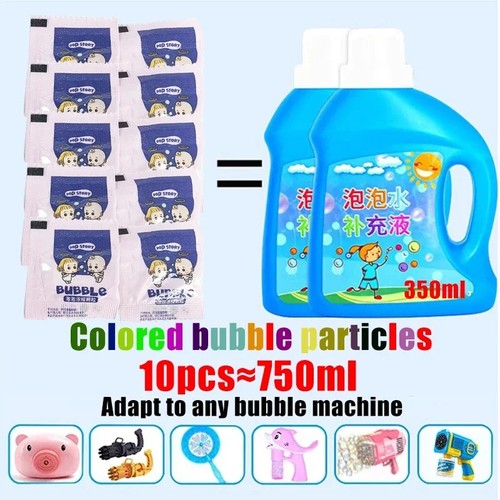 40pcs bubble machine - machine, liquid