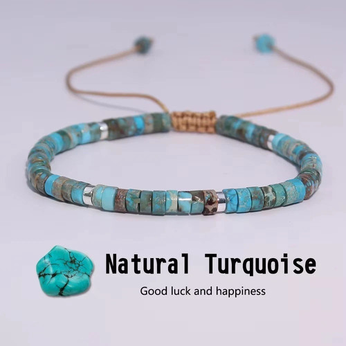 New 2x4mm blue turquoise - blue,