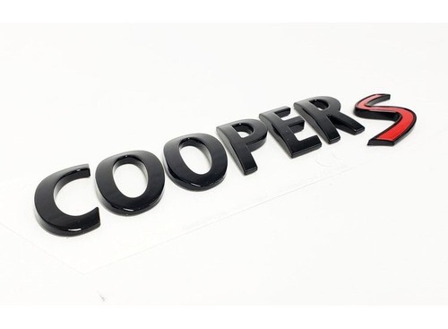 Mini genuine badge lettering - genuine,