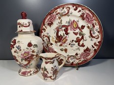 Masons Red Mandalay Dinner