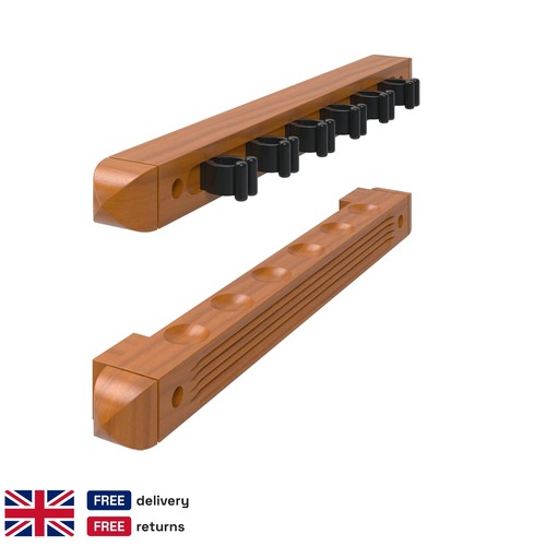 Cue wall mount billiard pool - 6,