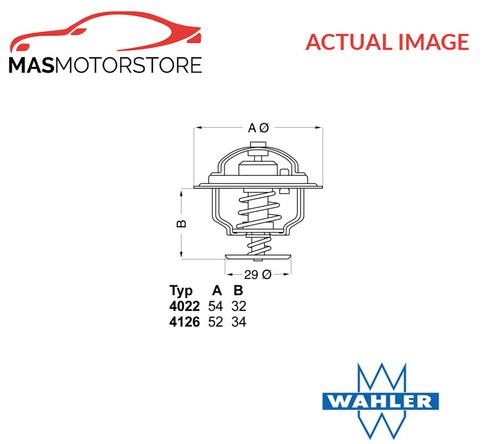Engine coolant thermostat - engine,