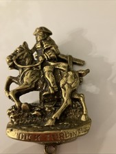 Dick Turpin Brass Door Knocker