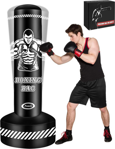 180cm freestanding boxing bag - freestanding,