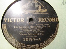 1911 GEORGIA MINSTRELS No 19