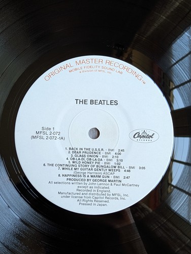The beatles mfsl white album - mfsl,