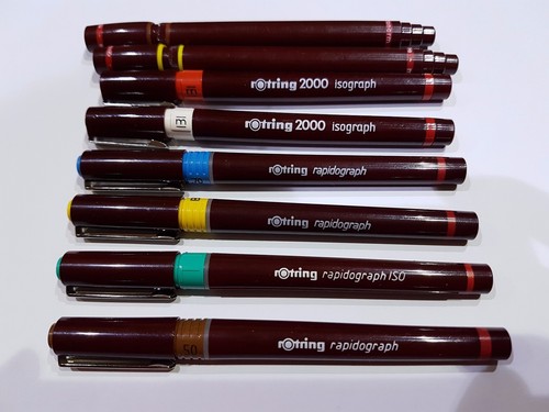 Rotring rapidograph isograph - rapidograph,