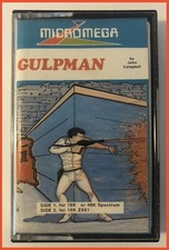 ZX Spectrum And ZX 81 Gulpman Game Cassette Micromega Very Rare John Campbell