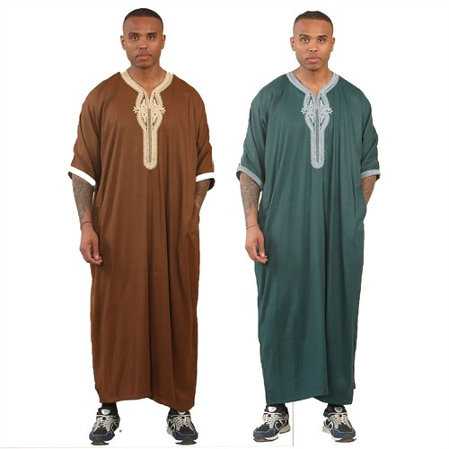 Men moroccan thobe islamic - moroccan,