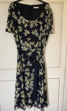 Jacques Vert Size 24 Navy Blue