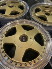 17" 3 Piece Staggered OZ Futura Wheels 5x112 To Fit Mercedes-Benz w201 w124 190e