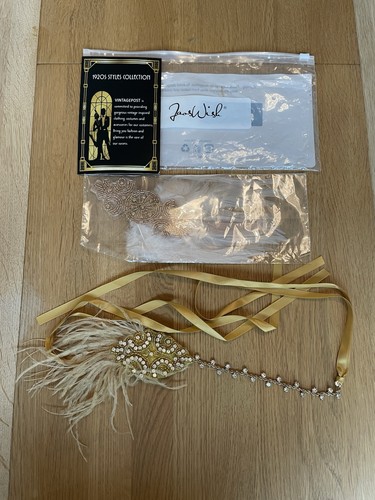 1920 gold flapper - 1920’s,