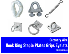 CATENARY WIRE ROPE HOOK RING