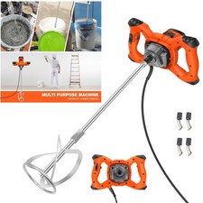 5000W Handheld Concrete Mixer Cement Mixer Electric Paddle Plaster Paint Mortar